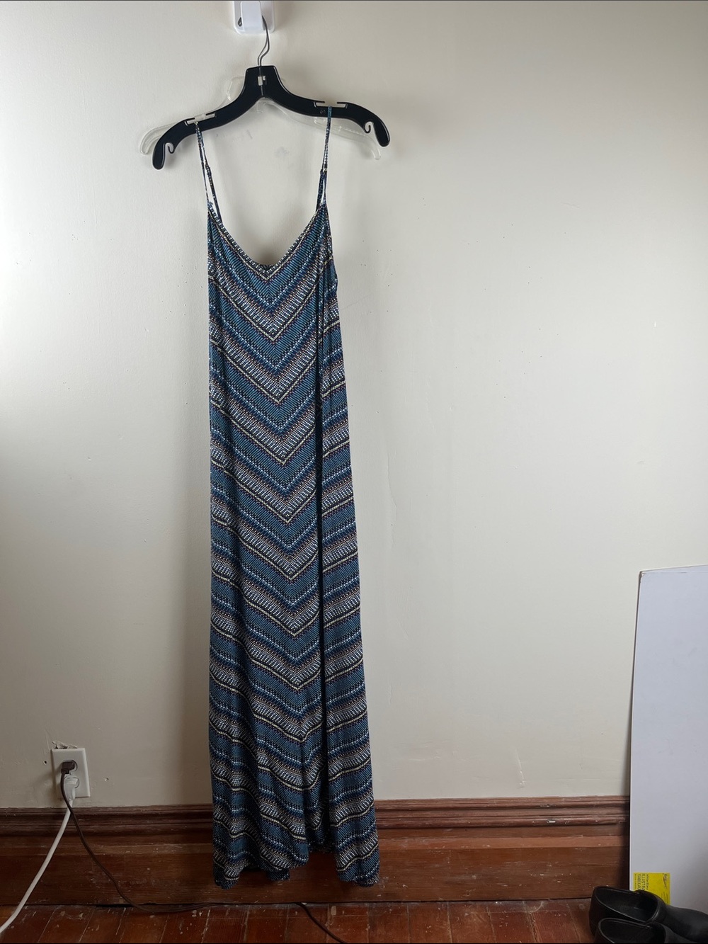Gap Sleeveless Maxi Dress in Blue